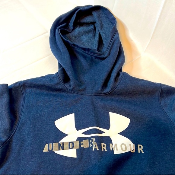 Women’s Navy Under Armour Hoodie - Picture 3 of 7
